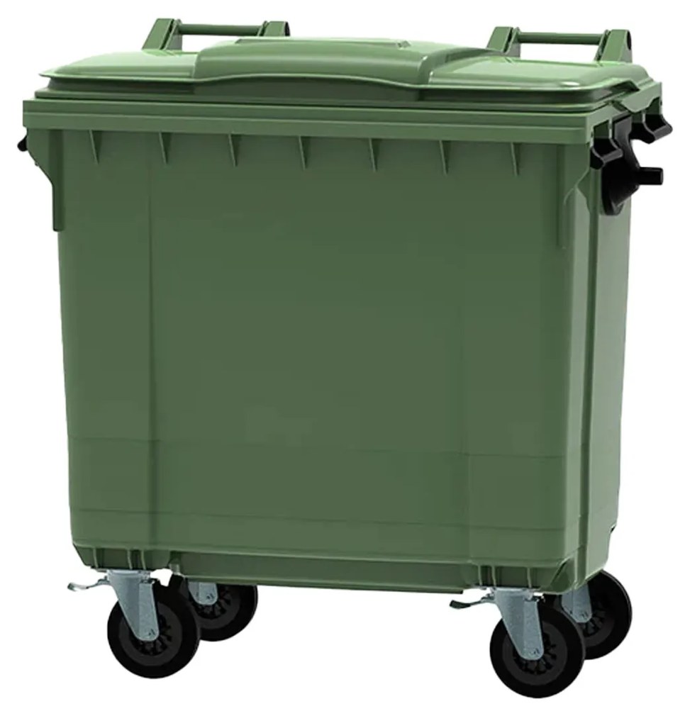 Contentor Lixo com Rodas 800l Verde