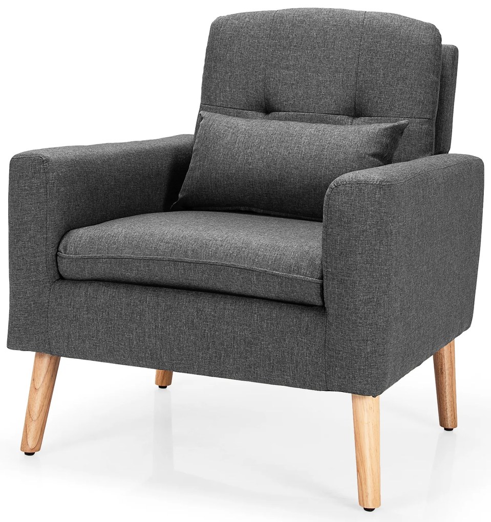 Cadeira de maquiagem giratória 360 graus com encosto redondo e base de metal - verde