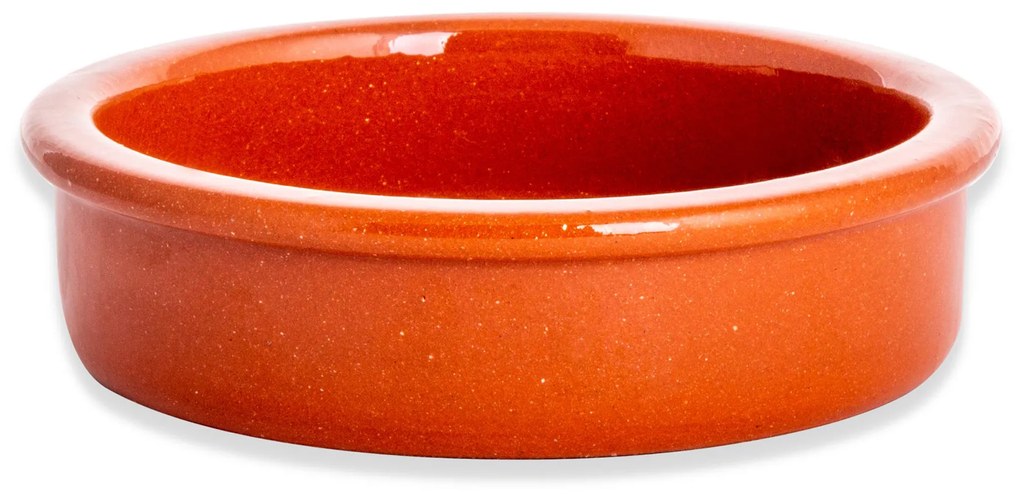 Taça Leite Creme Barro Liso 12.5X3.5CM