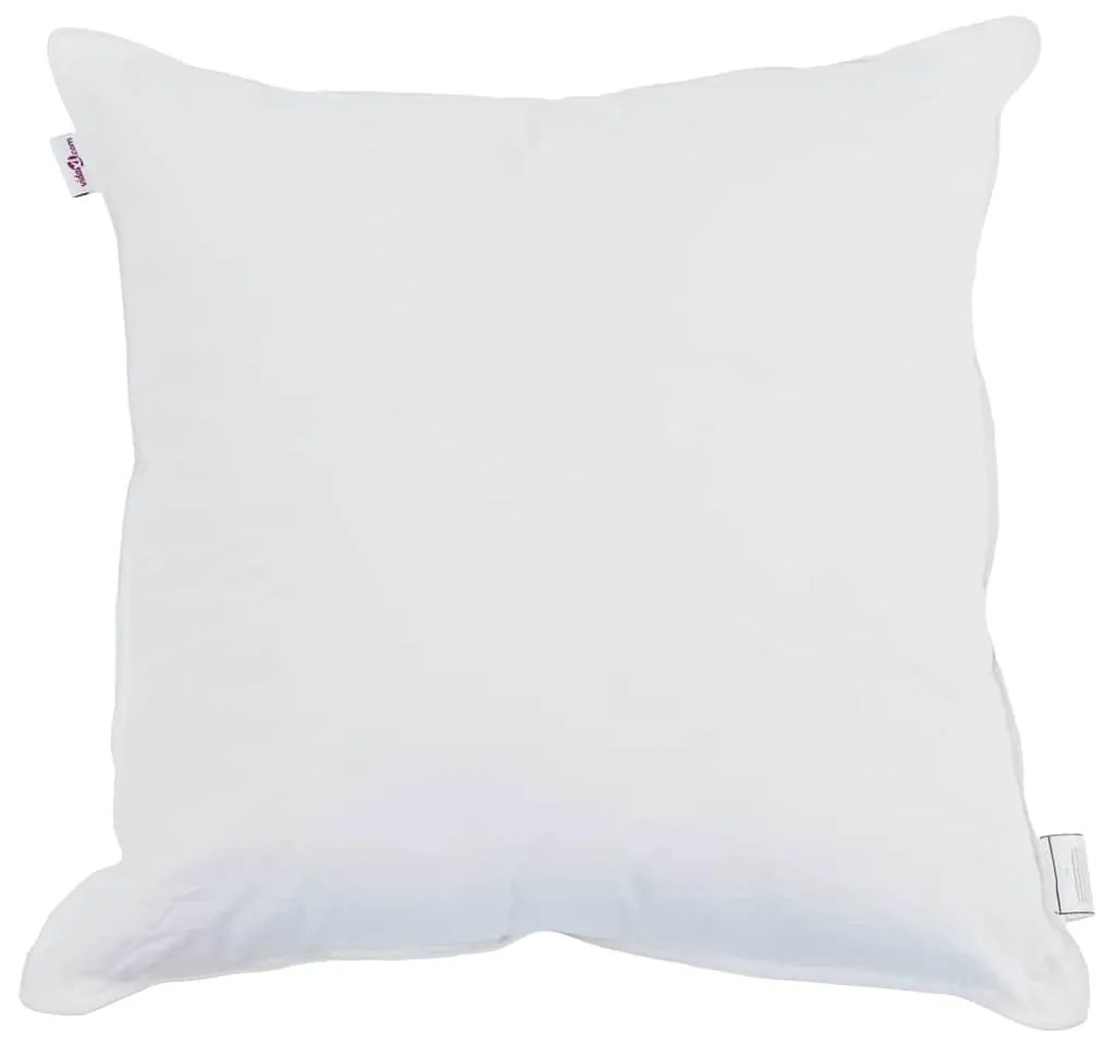 Almofada com travesseiro Branco 50 x 50 cm 130gsm 100% algodão