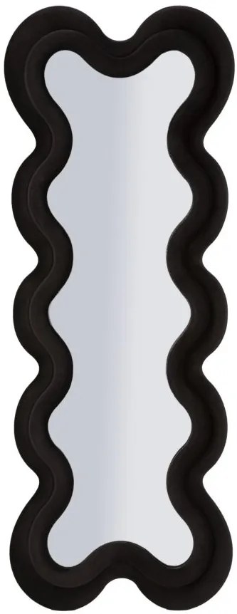 ESPELHO DE PAREDE MONICA BLACK CM 58 4 160 (TAMANHO DO ESPELHO INTERNO CM 39 124)