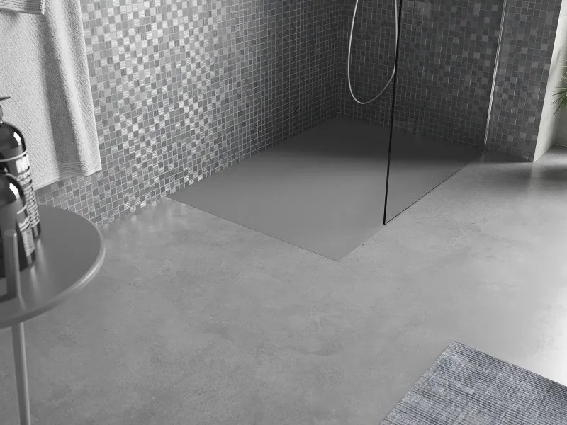 Mexen Bert base de duche retangular SMC 120 x 90 cm, cinza - 4K619012