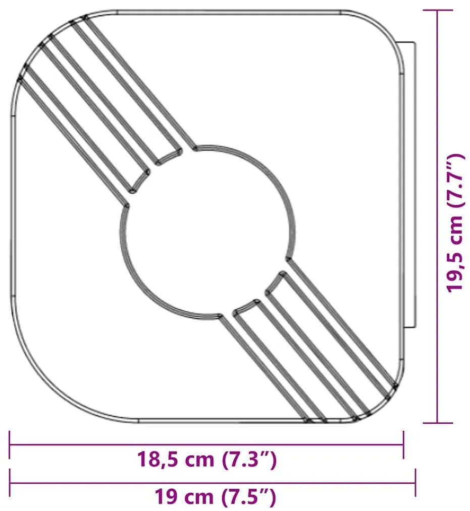 Toldo retrátil 3,5x2,5 m tecido e alumínio antracite