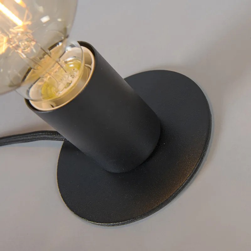 Candeeiro de mesa moderno preto - Facil Design,Moderno