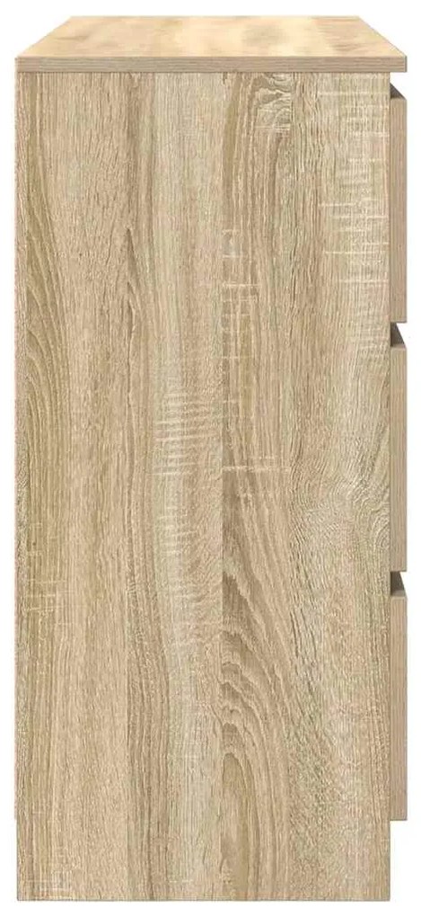 Aparador 100x35x76 cm derivados de madeira carvalho sonoma