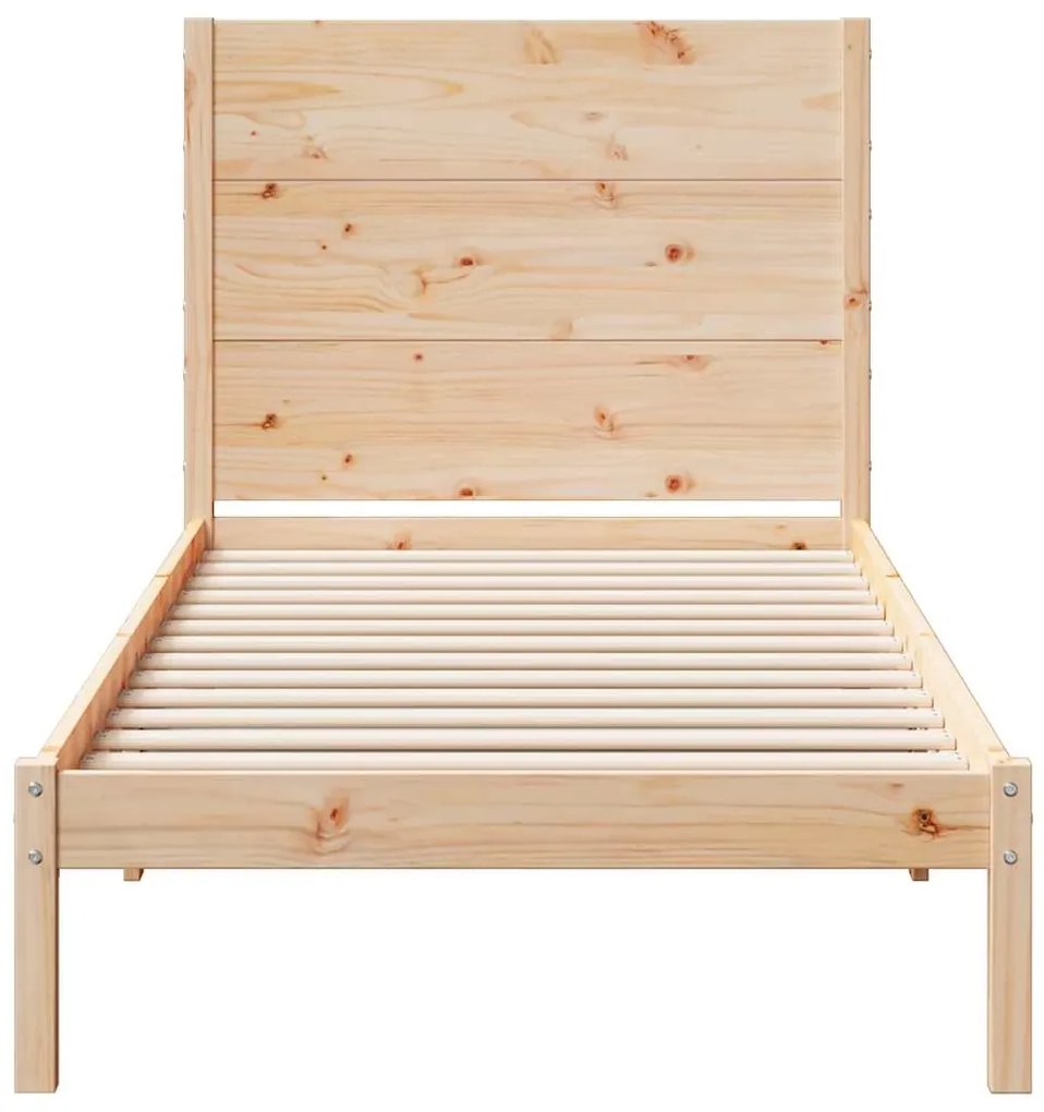 Cama extra longa sem colchão 90x220 cm madeira maciça