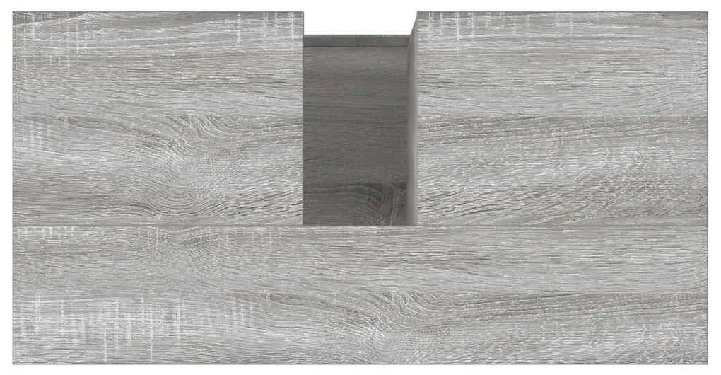 Armário WC 65x33x60 cm derivados de madeira sonoma cinzento