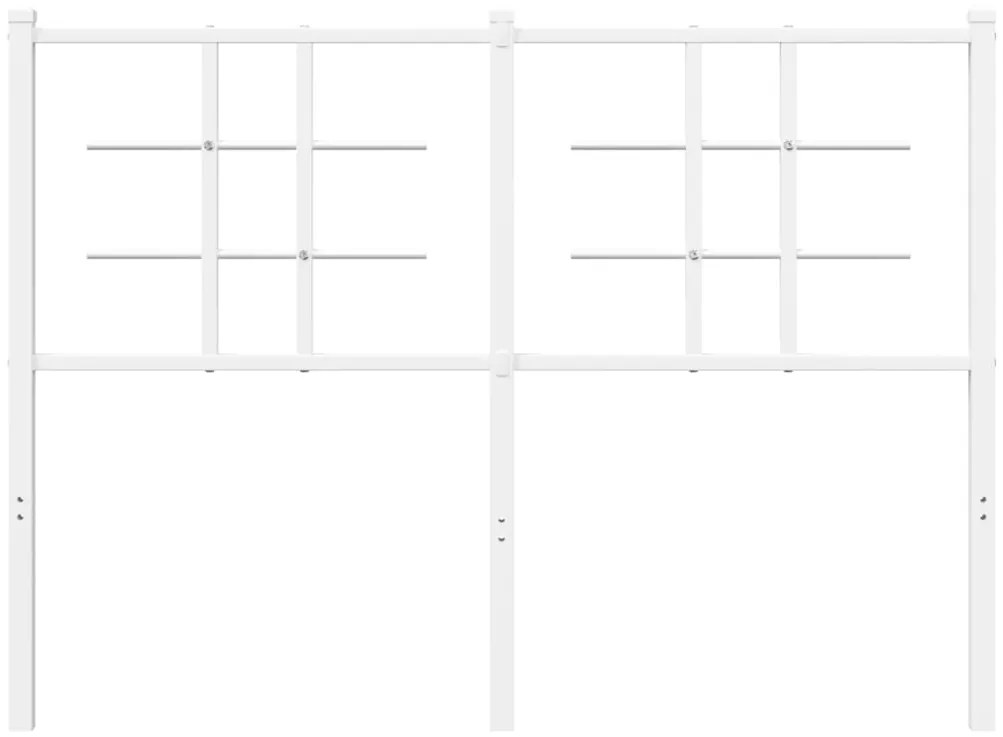 Cabeceira de cama 120 cm metal branco
