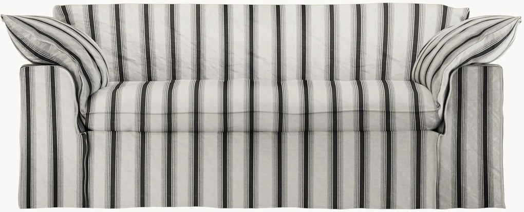 Sofá Nomad: 204 cm - Rocco, Chalkstripe (3 lugares)
