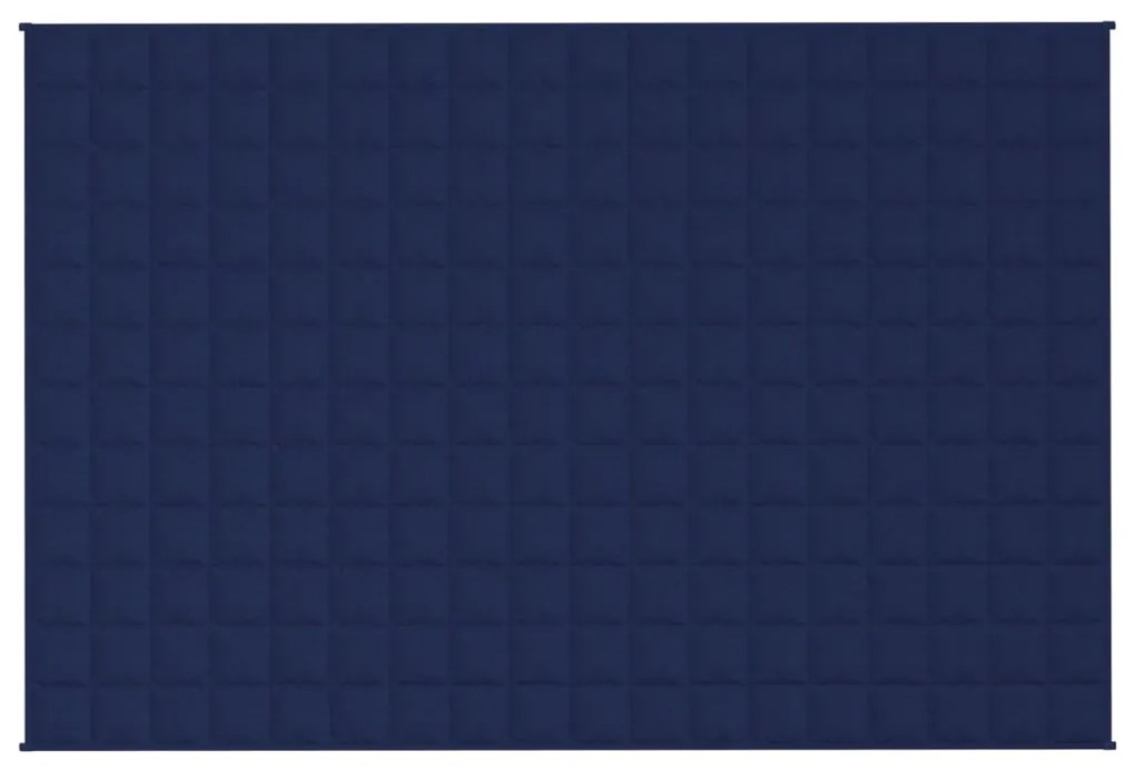Manta pesada 9 kg 122x183 cm tecido azul