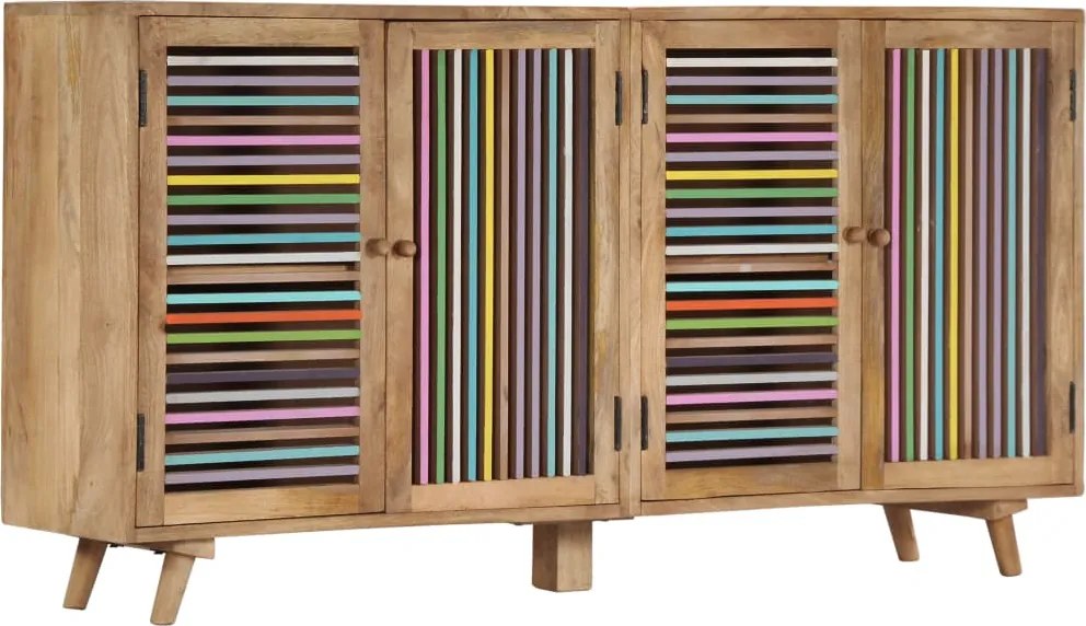 vidaXL Aparador 150x30x75 cm madeira de mangueira maciça
