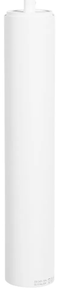 Candeeiro suspenso de design branco Incl. Adaptador de calha monofásico - Slimline Tuba Small Moderno