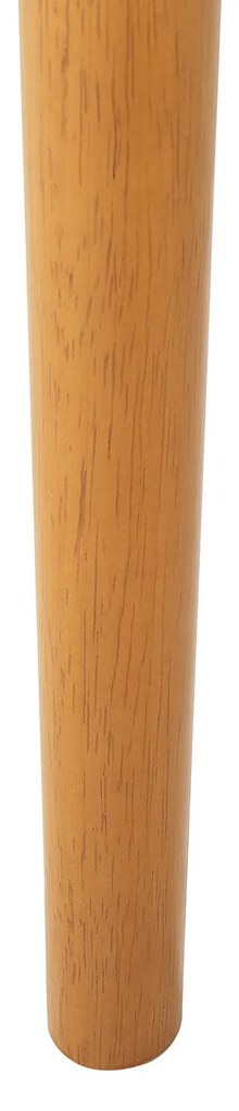 Mesa de jantar castanha clara ⌀ 110 cm RADAN Beliani