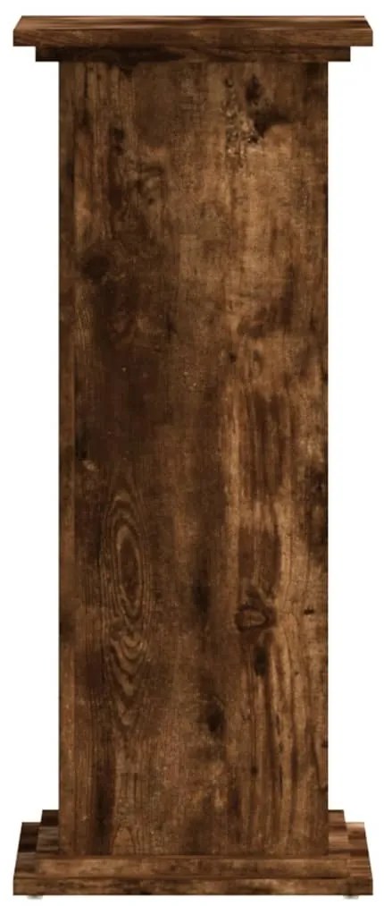 Suporte p/plantas 33x33x80 cm derivados madeira carvalho fumado