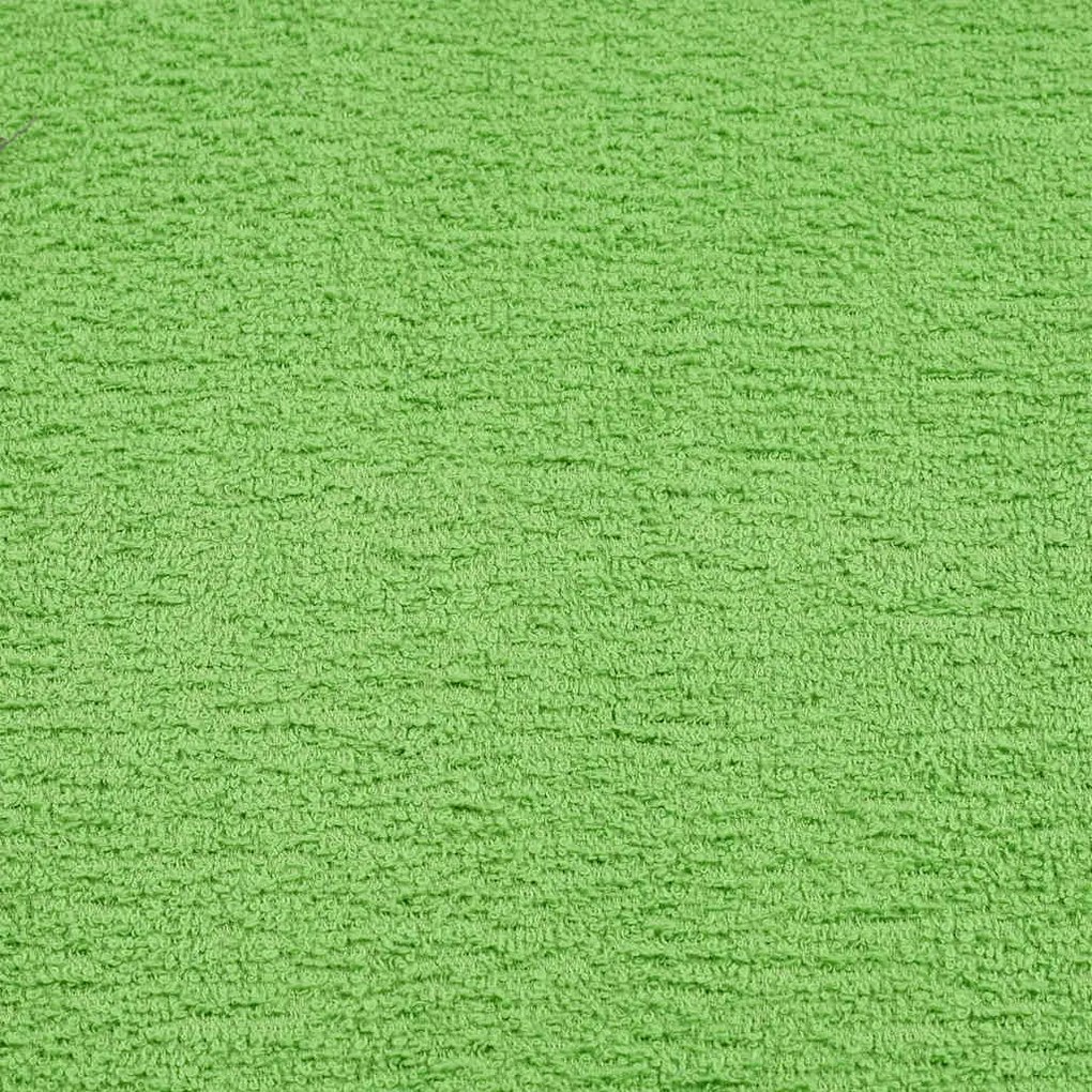 Toalhas mãos 2 pcs 30x30 cm 360 g/m2 100% algodão verde maça