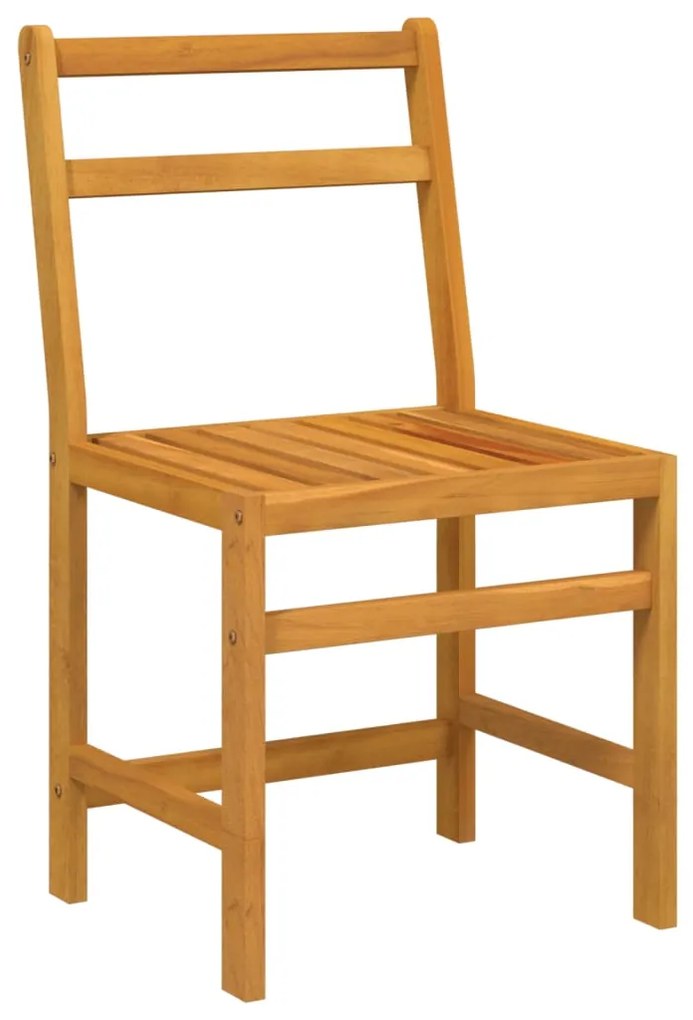 Conjunto de varanda 3 pcs madeira de acácia maciça