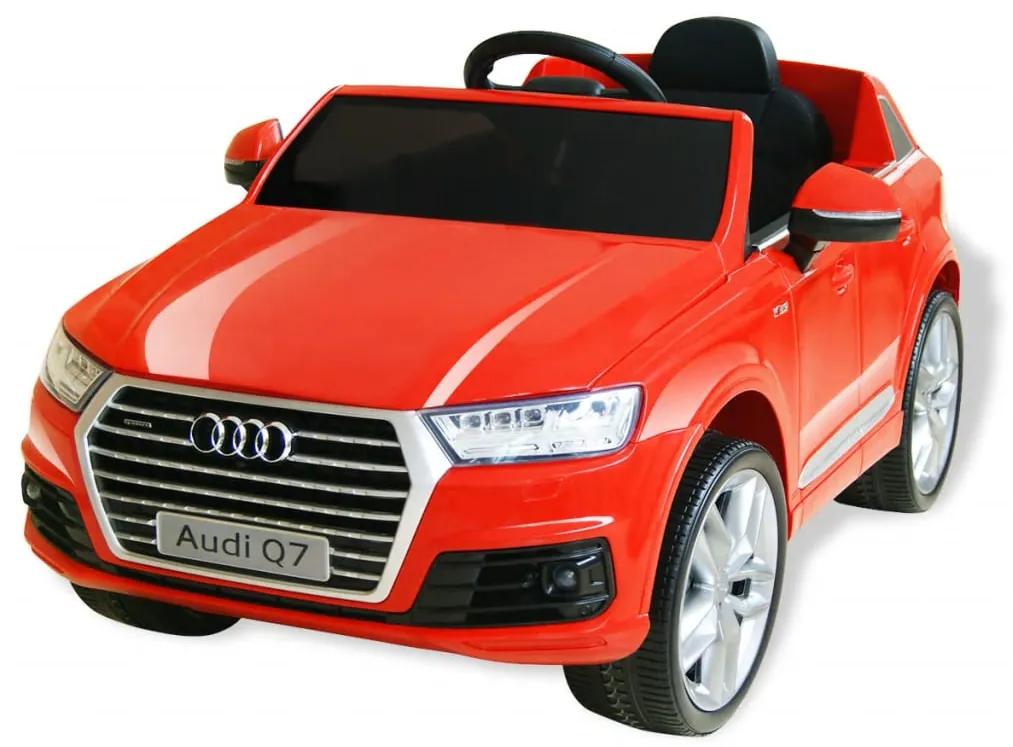 10117 vidaXL Carro de passeio Audi Q7 elétrico 6 V vermelho