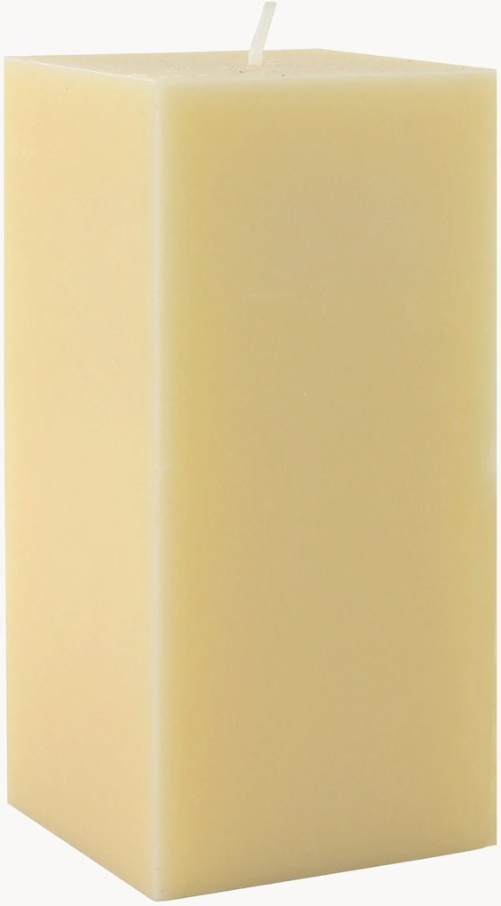 Velas em bloco artesanais Clus, conjunto de 4