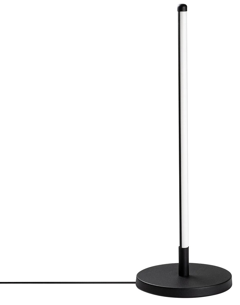 Candeeiro de Mesa Only – Preto – Diâmetro 18 cm Altura 51 cm