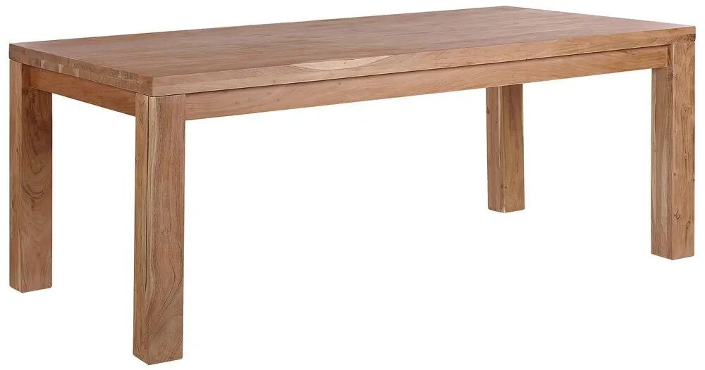 Mesa de jantar em madeira de acácia 200 x 100 cm TESA Beliani