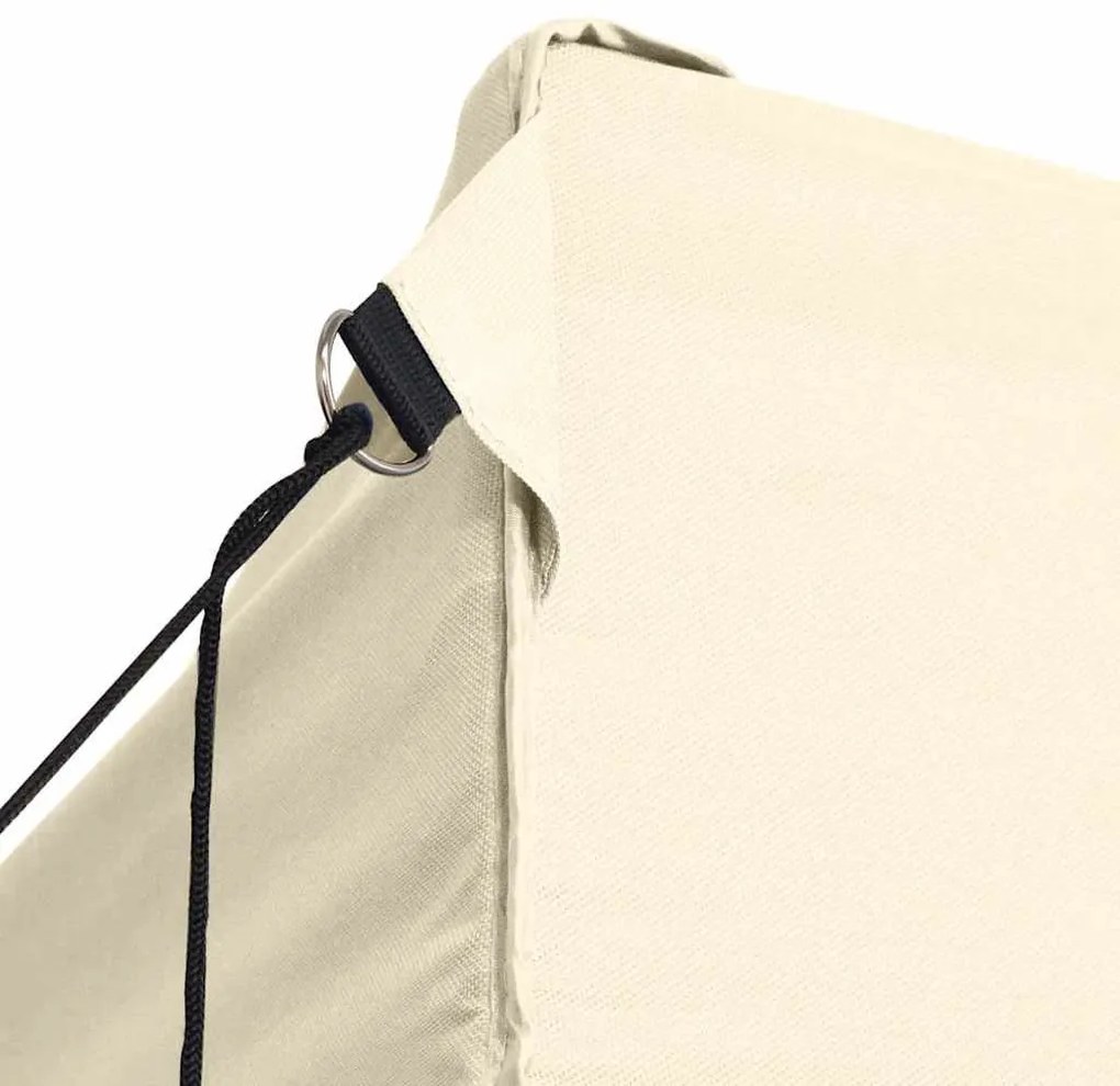 Tenda dobrável profissional festas 4 paredes 3x4m aço cor creme