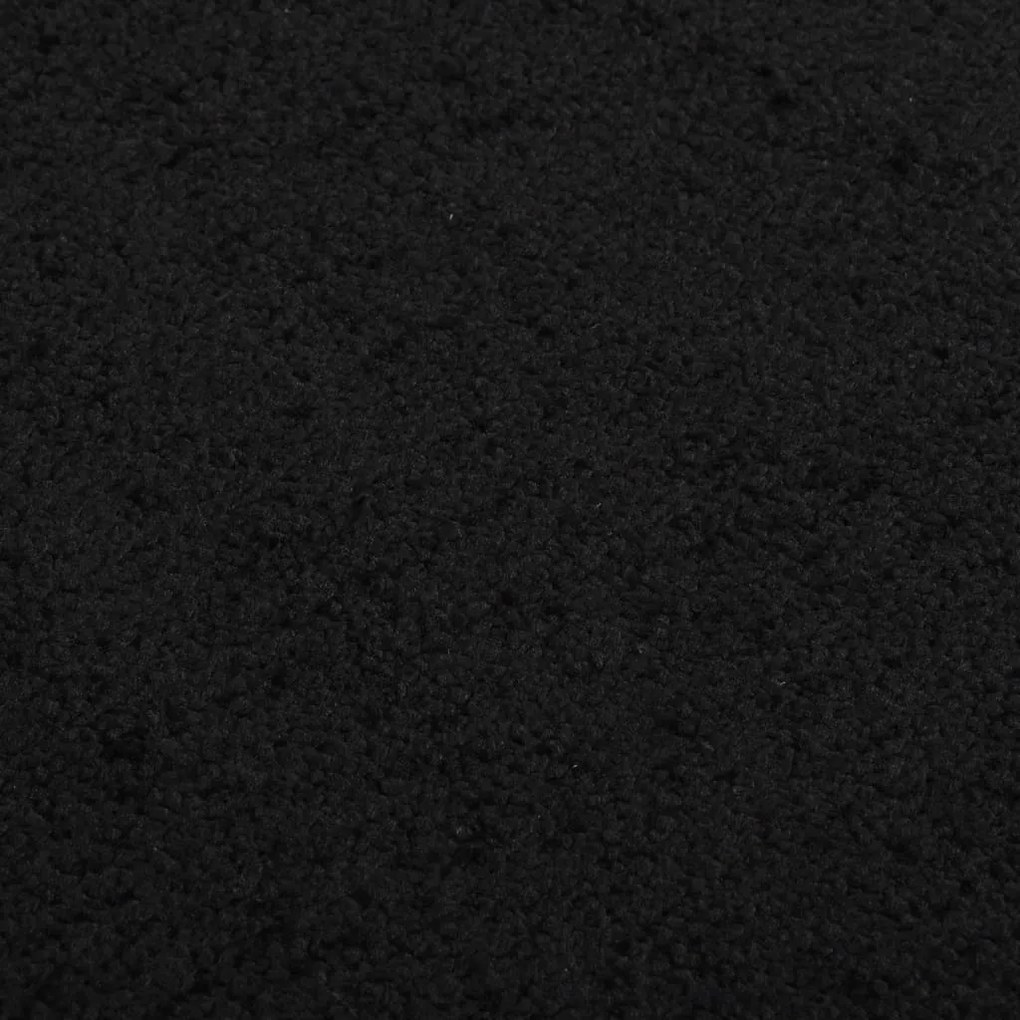 Tapete de porta 40x60 cm preto