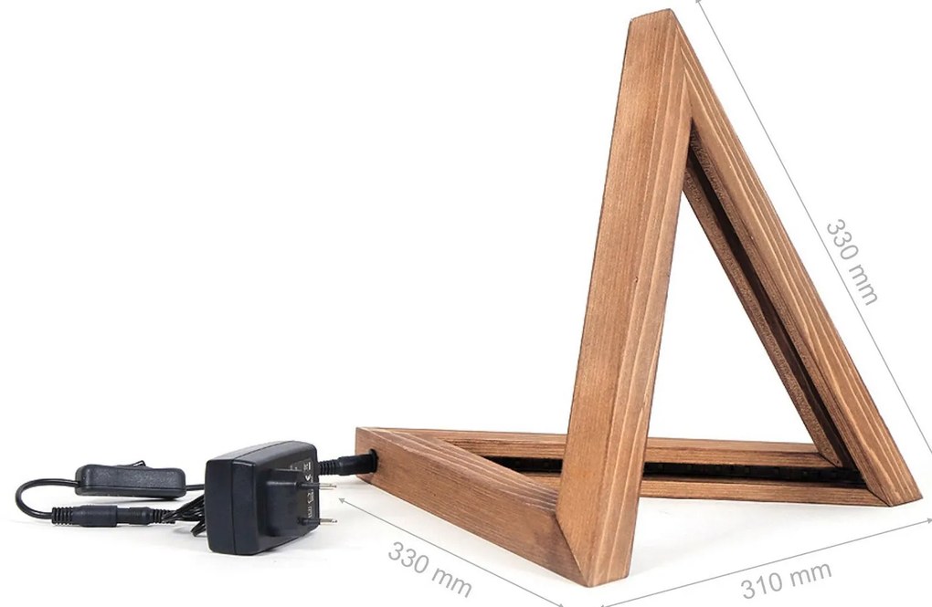 **** Candeeiro de Mesa KN01 – Castanho – 33 x 33 x 31 cm
**