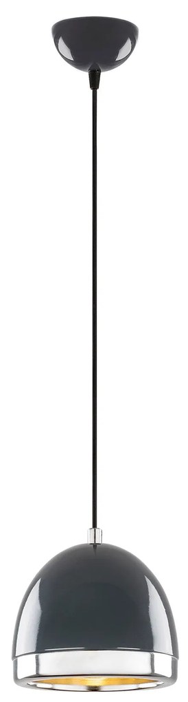 Candeeiro de Teto Mugo – Anthracite/Gold – 17 x 17 cm