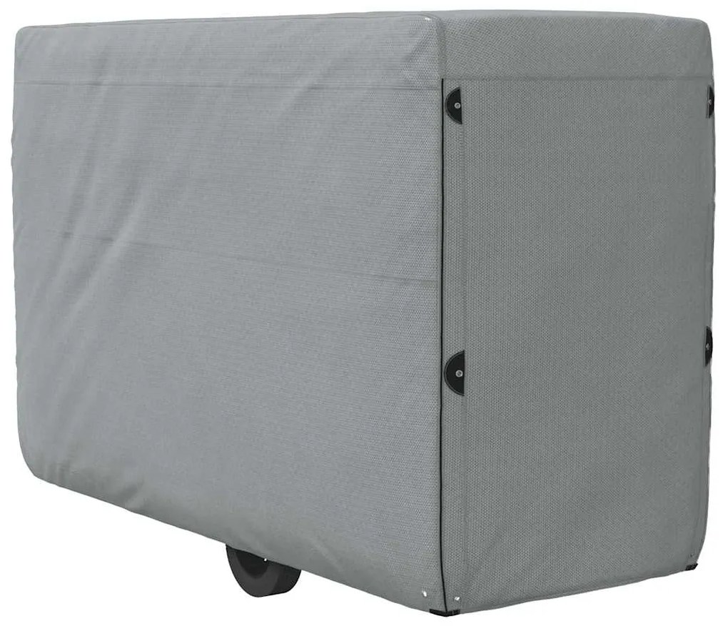 Capa atrelado cavalo 376x168x240 cm tecido não tecido cinzento