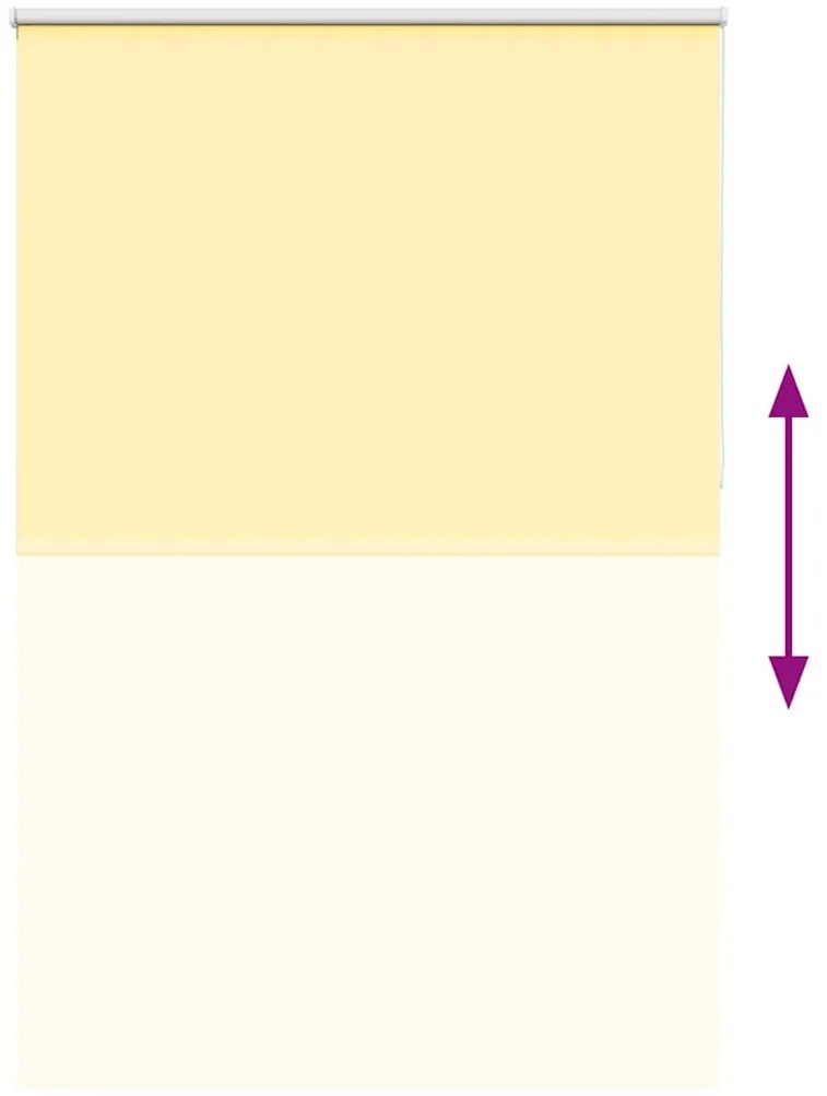 Persiana de enrolar 165x230 cm largura tecido 161,6cm poliéster