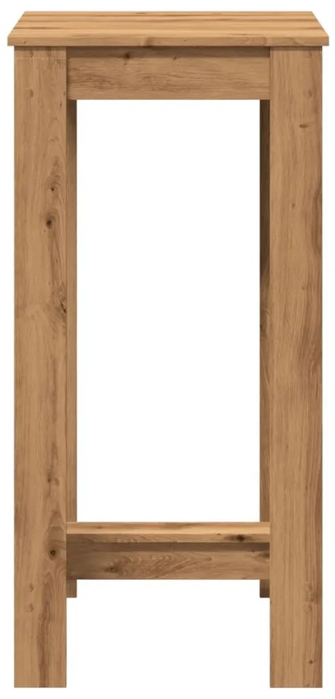 Mesa de bar 51x50x103,5 cm derivados madeira carvalho artisiano