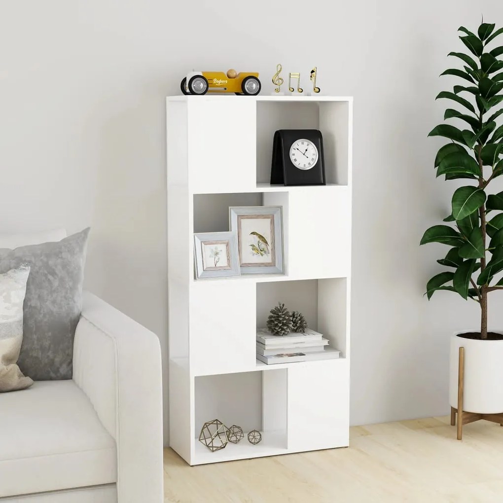 Estante/divisória 60x24x124,5 cm contraplacado branco