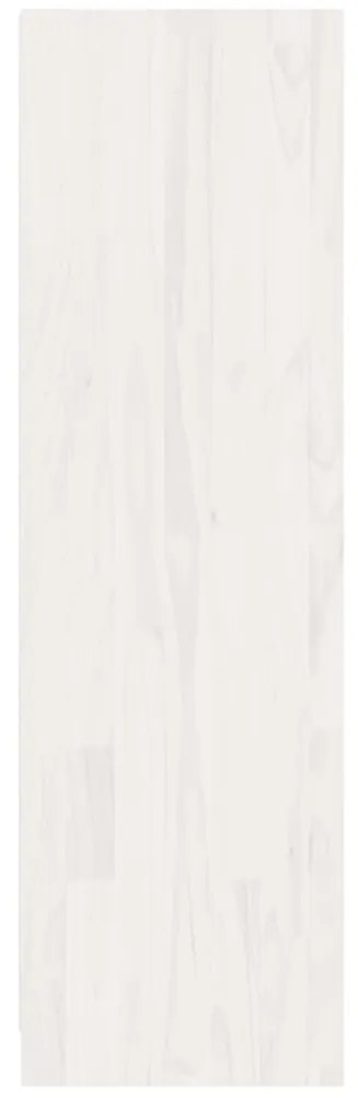Estante/divisória 36x33x110 cm madeira de pinho maciça branco