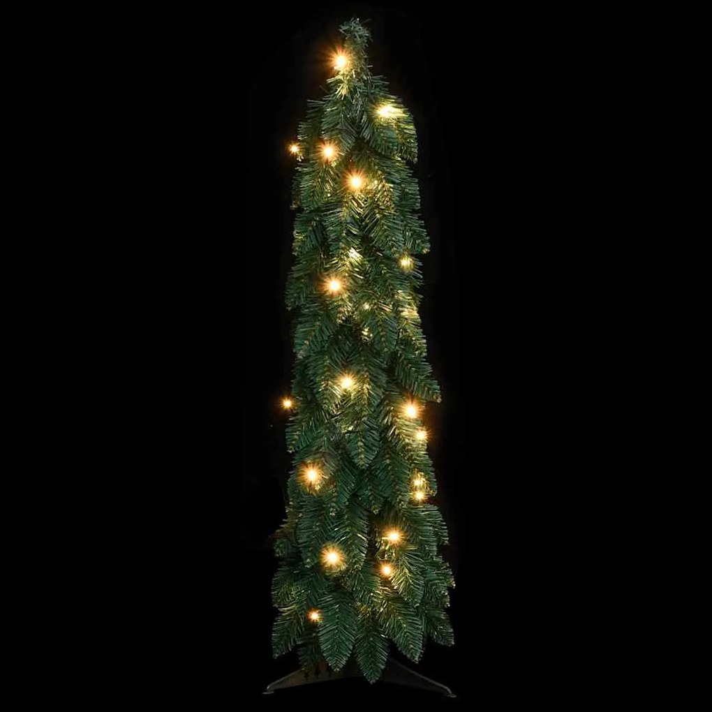 Árvore de Natal artificial pré-iluminada com 30 luzes LED 60 cm