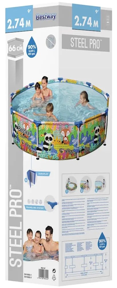 Piscina Steel Pro MAX 274x66 cm