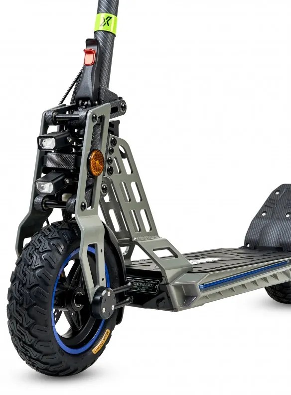 Trotinete elétrica 800w Bison GT | Carbon Design | 40km Autonomia Cinzenta