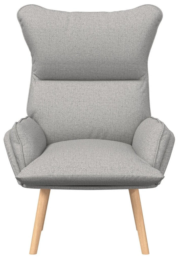 Poltrona Relaxante vidaXL Cinza Nuvem