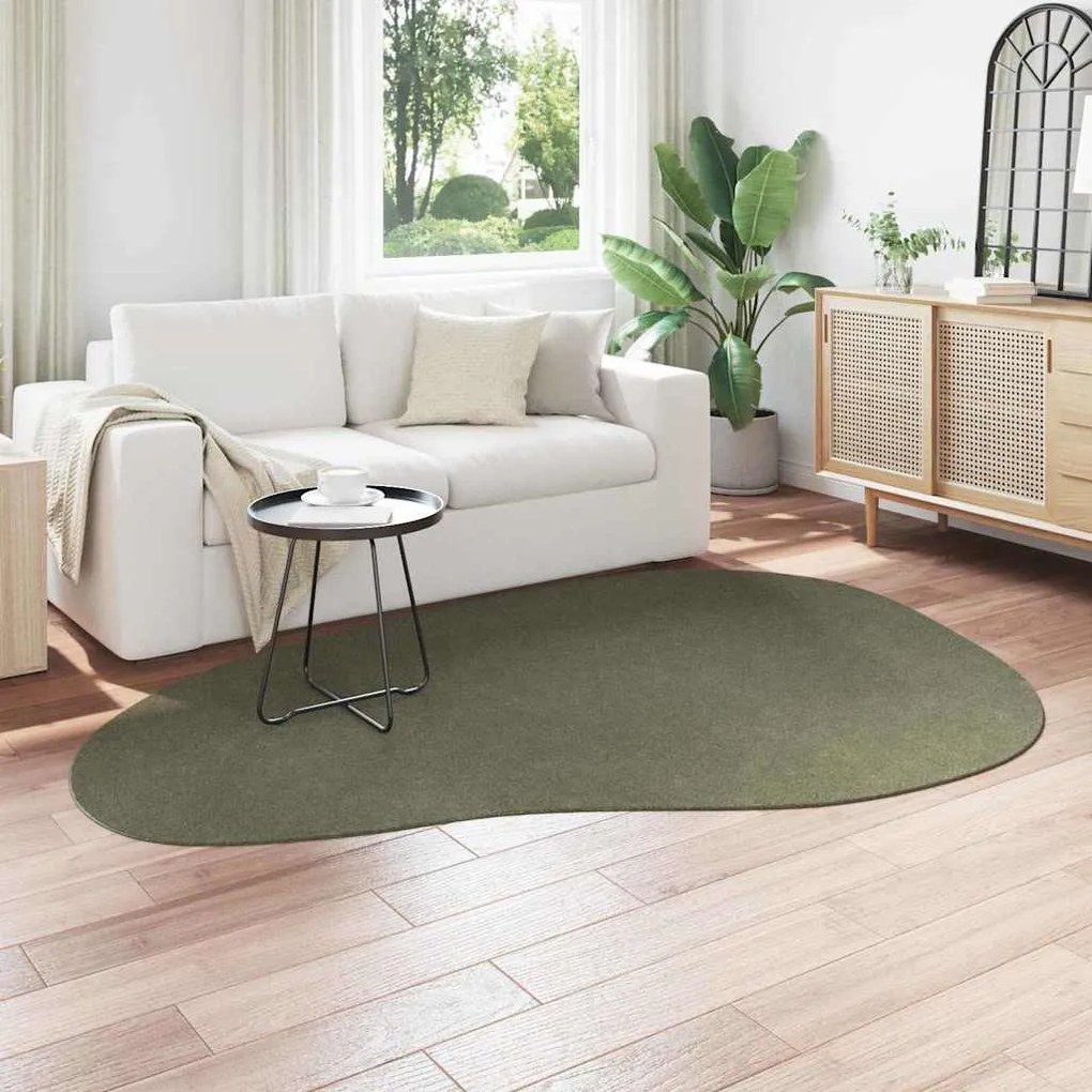 Tapete Verde Floresta 160 x 230 cm Lã
