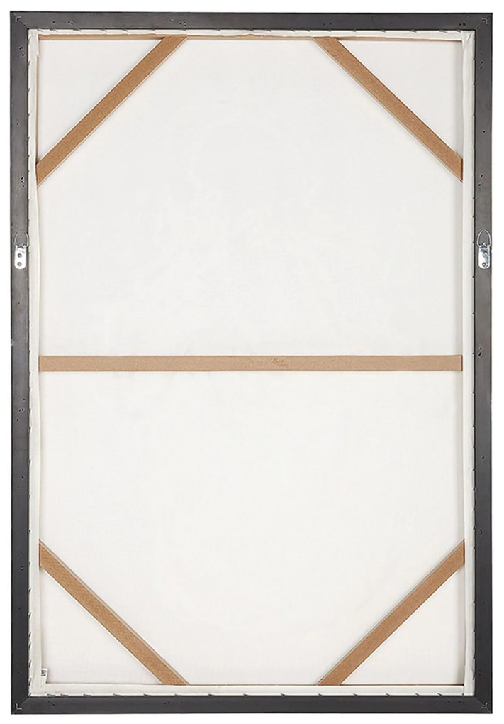 Quadro decorativo com moldura multicolor 63 x 93 cm SANTERNO Beliani