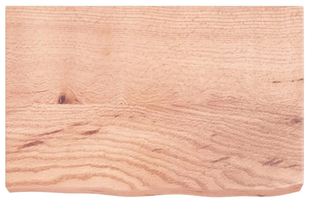 Prateleira de parede 60x40x(2-6) cm carvalho tratado castanho