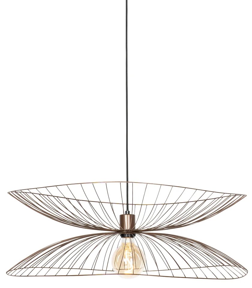 Candeeiro de suspensão design bronze 66 cm - Pua Design