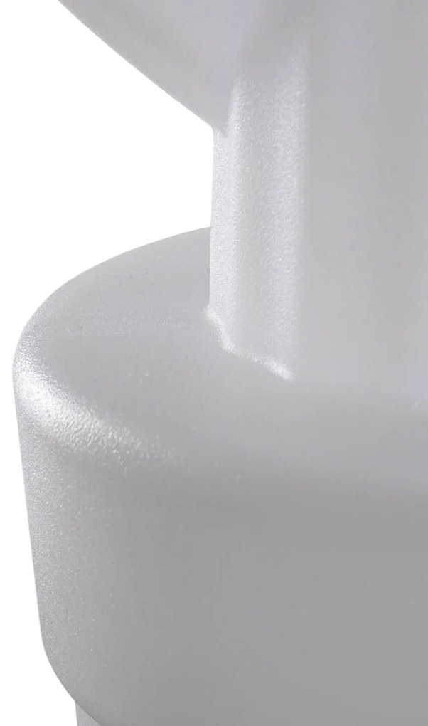 Candeeiro de chão para exterior branco com LED IP65 - Kaktus Moderno