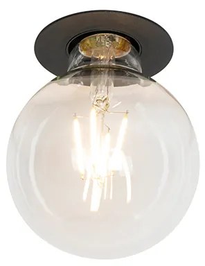 LED Foco embutido inteligente preto com lâmpada WiFi G95 - Insight Moderno
