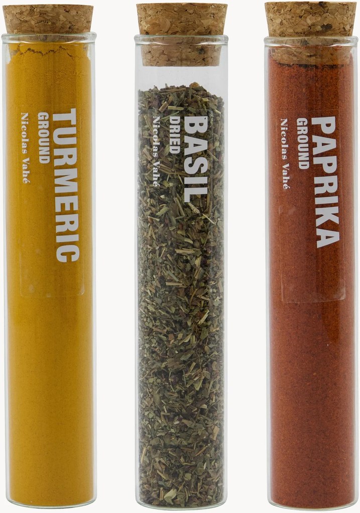 Mistura de especiarias artesanal com manjericão, pimentão e açafrão Herbelle