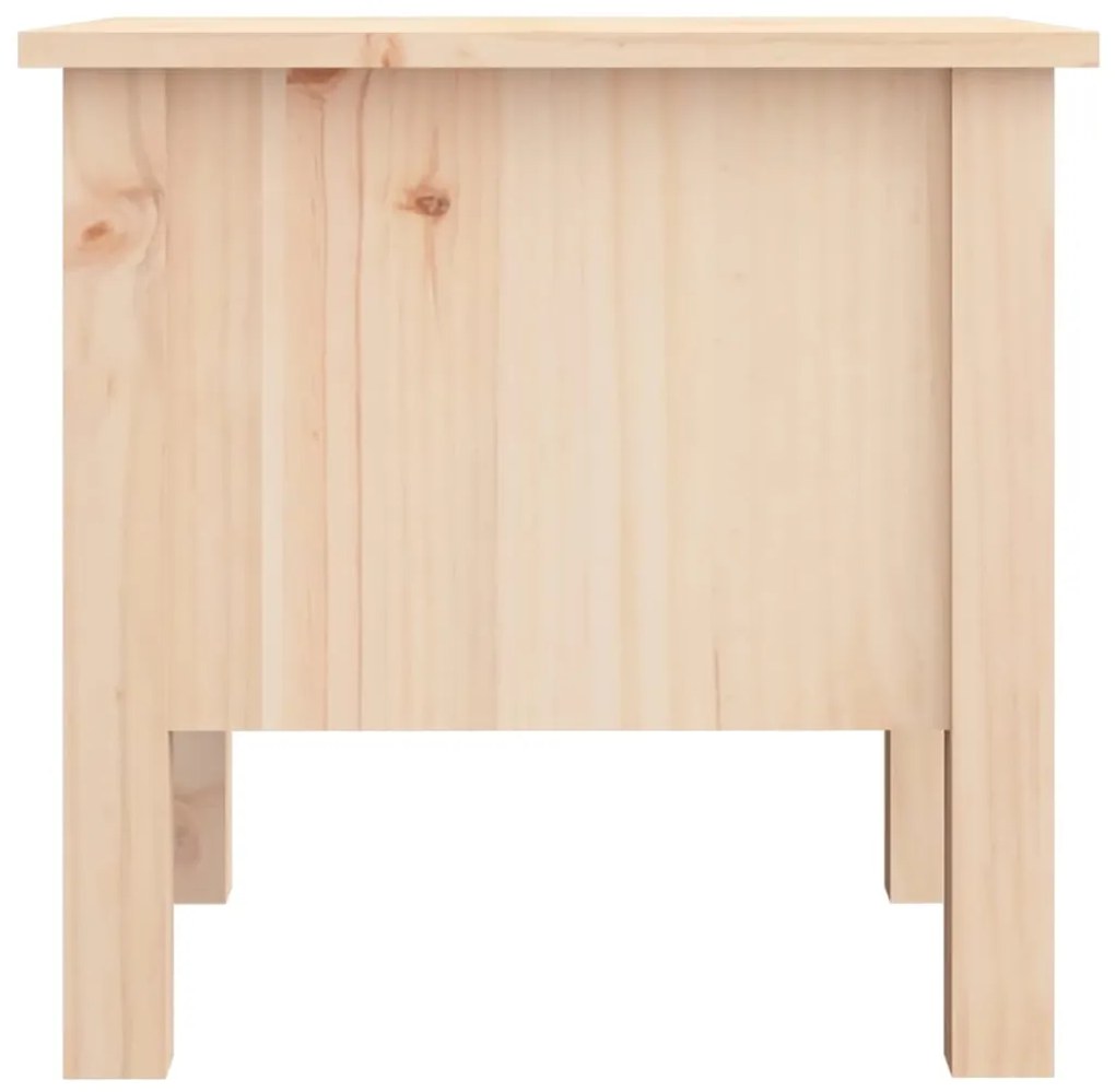 Mesa de apoio 40x40x39 cm pinho maciço