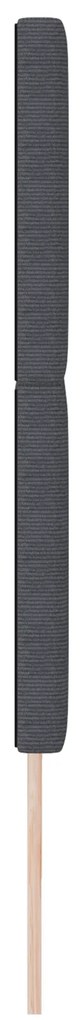 Cabeceira vidaXL Design Simples Cinza Escuro 200 cm Tecido de Veludo