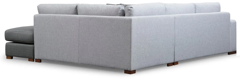 Sofá de Canto Loop – Cinzento Claro – 246 cm x 266 cm