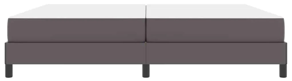 Cama Outros Cinzeto 200 x 200 cm Couro sintético