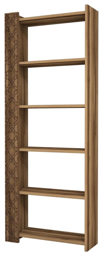 Estante City – Nogueira – 64,6 cm x 170 cm x 24,2 cm
