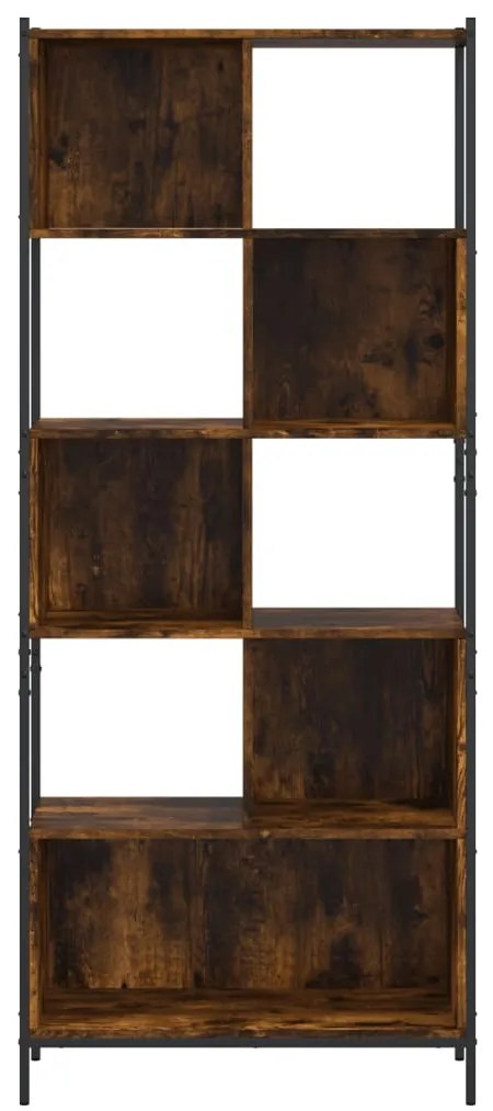 Estante 72x28x172 cm derivados de madeira carvalho fumado